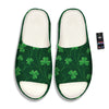 St. Patrick's Day Irish Leaf Print Sandals-grizzshop