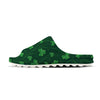 St. Patrick's Day Irish Leaf Print Sandals-grizzshop