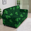 St. Patrick's Day Irish Leaf Print Sofa Cover-grizzshop