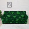 St. Patrick's Day Irish Leaf Print Sofa Cover-grizzshop