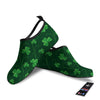 St. Patrick's Day Irish Leaf Print Water Shoes-grizzshop