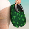 St. Patrick's Day Irish Leaf Print Water Shoes-grizzshop