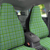 St. Patrick's Day Irish Plaid Print Car Seat Covers-grizzshop