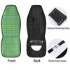 St. Patrick's Day Irish Plaid Print Car Seat Covers-grizzshop