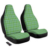 St. Patrick's Day Irish Plaid Print Car Seat Covers-grizzshop