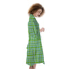 St. Patrick's Day Irish Plaid Print Kimono-grizzshop