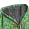 St. Patrick's Day Irish Plaid Print Men's Windbreaker Jacket-grizzshop