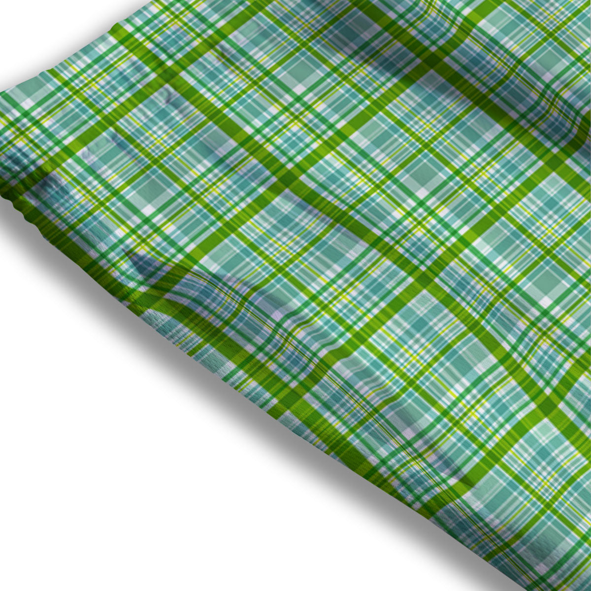 St. Patrick's Day Irish Plaid Print Mesh Shorts