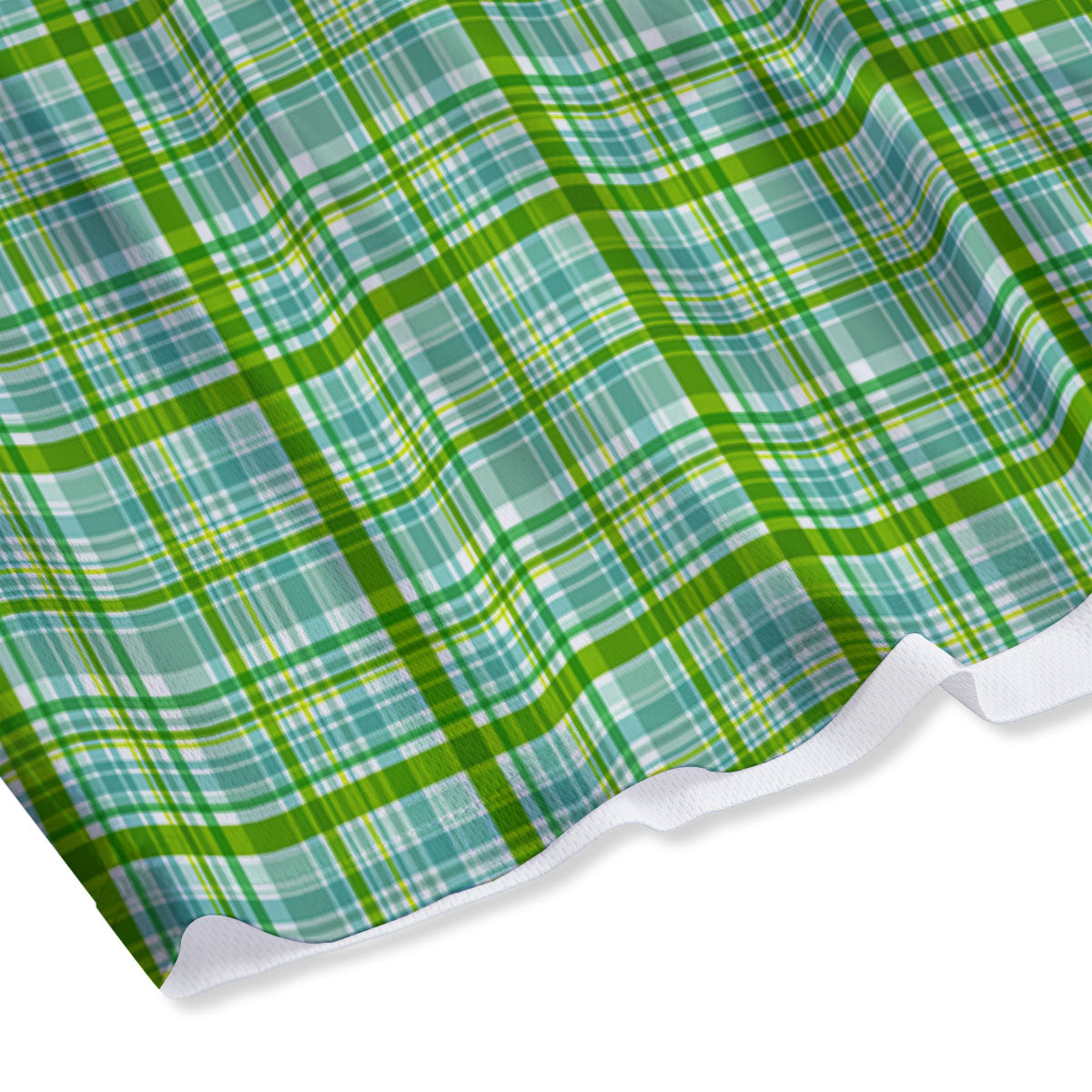 St. Patrick's Day Irish Plaid Print Mesh Shorts