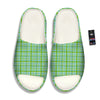 St. Patrick's Day Irish Plaid Print Sandals-grizzshop