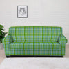 St. Patrick's Day Irish Plaid Print Sofa Cover-grizzshop