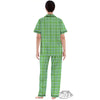 St. Patrick's Day Irish Plaid Print Women's Pajamas Set-grizzshop