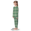 St. Patrick's Day Irish Tartan Print Kid's Pajamas-grizzshop