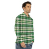 St. Patrick's Day Irish Tartan Print Men's Dress Shirts-grizzshop