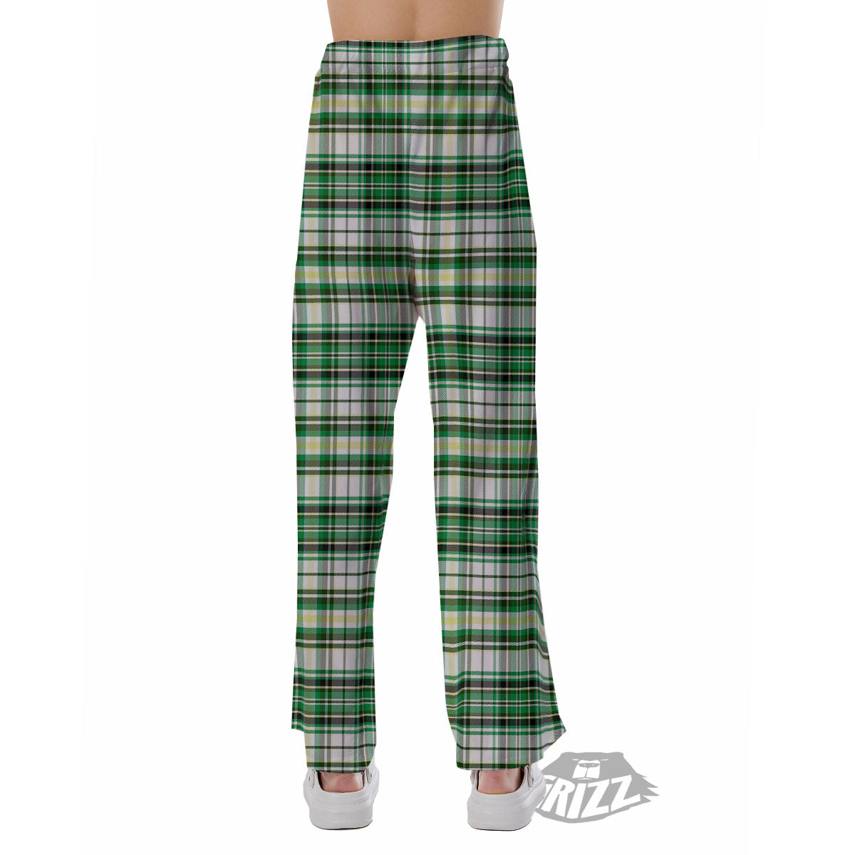 St. Patrick's Day Irish Tartan Print Pajama Pants-grizzshop