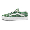 St. Patrick's Day Irish Tartan Print Skate Shoes-grizzshop