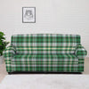 St. Patrick's Day Irish Tartan Print Sofa Cover-grizzshop