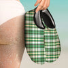 St. Patrick's Day Irish Tartan Print Water Shoes-grizzshop