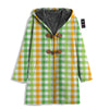 St. Patrick's Day Plaid Print Men's Windbreaker Jacket-grizzshop