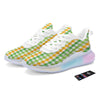 St. Patrick's Day Plaid Print Running Sneakers-grizzshop