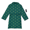 St. Patrick's Day Polka Dot Irish Print Bathrobe-grizzshop