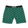 St. Patrick's Day Polka Dot Irish Print Boxer Briefs-grizzshop