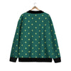 St. Patrick's Day Polka Dot Irish Print Cardigan-grizzshop