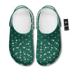 St. Patrick's Day Polka Dot Irish Print Clog-grizzshop