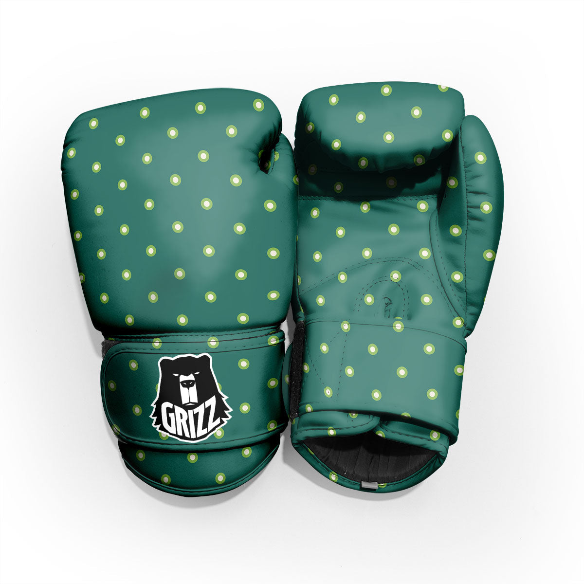 St. Patrick's Day Polka Dot Irish Print Pro Boxing Glove