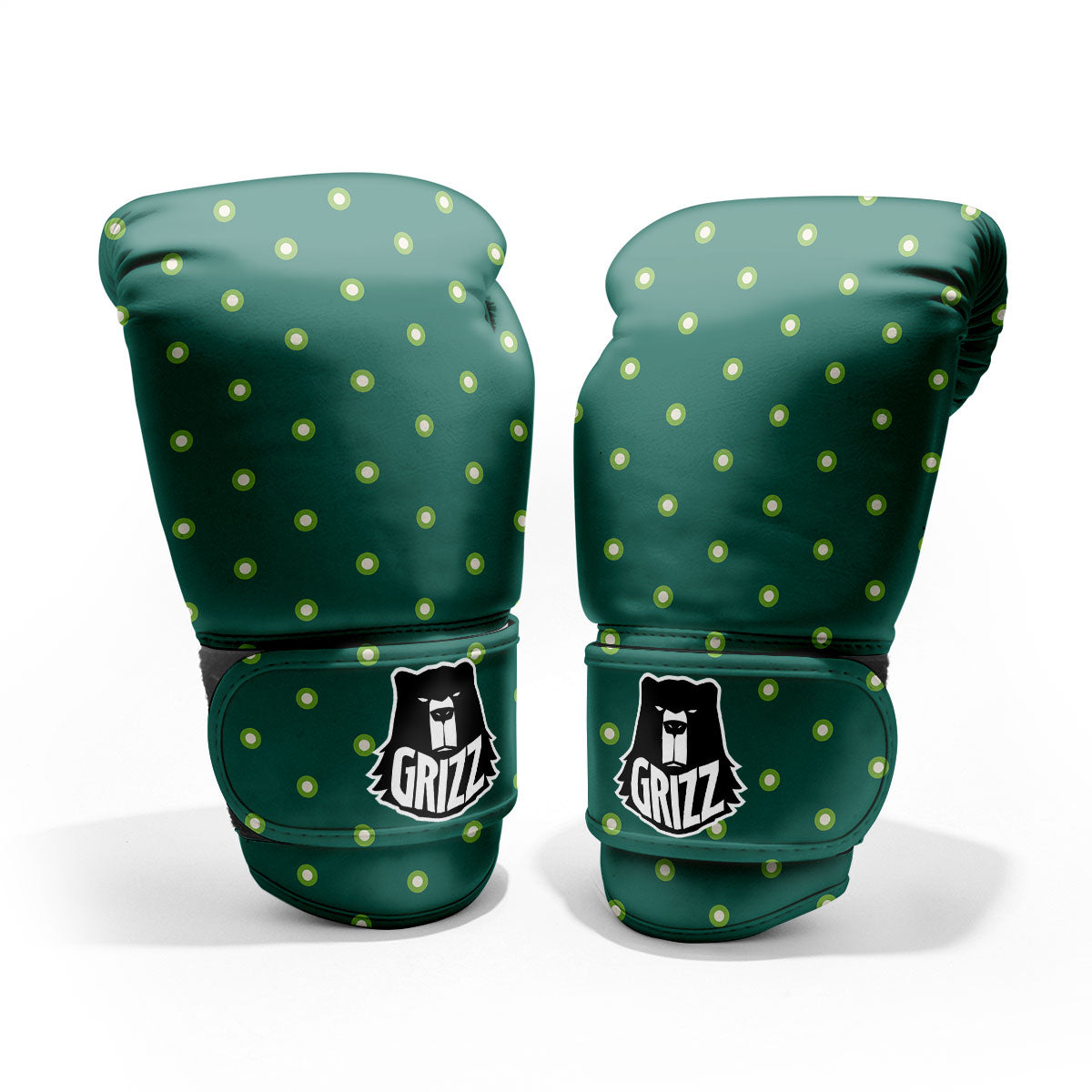 St. Patrick's Day Polka Dot Irish Print Pro Boxing Glove