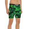 St. Patrick's Day Shamrock Clover Print Boxer Briefs-grizzshop