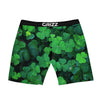 St. Patrick's Day Shamrock Clover Print Boxer Briefs-grizzshop