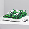 St. Patrick's Day Shamrock Clover Print Platform Shoes-grizzshop