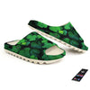 St. Patrick's Day Shamrock Clover Print Sandals-grizzshop