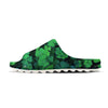 St. Patrick's Day Shamrock Clover Print Sandals-grizzshop