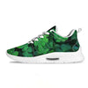 St. Patrick's Day Shamrock Clover Print Tennis Shoes-grizzshop