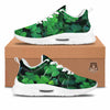 St. Patrick's Day Shamrock Clover Print Tennis Shoes-grizzshop