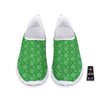 St. Patrick's Day Shamrock Leaf Print Pattern Nurse Shoes-grizzshop