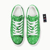 St. Patrick's Day Shamrock Leaf Print Pattern Platform Shoes-grizzshop