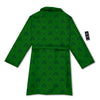 St. Patrick's Day Shamrock Print Pattern Bathrobe-grizzshop