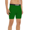 St. Patrick's Day Shamrock Print Pattern Boxer Briefs-grizzshop