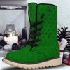 St. Patrick's Day Shamrock Print Pattern Snow Boots-grizzshop