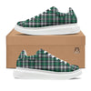 St. Patrick's Day Tartan Shamrock Print Pattern Platform Shoes-grizzshop