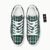 St. Patrick's Day Tartan Shamrock Print Pattern Platform Shoes-grizzshop