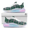 St. Patrick's Day Tartan Shamrock Print Pattern Running Sneakers-grizzshop