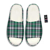 St. Patrick's Day Tartan Shamrock Print Pattern Sandals-grizzshop