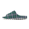 St. Patrick's Day Tartan Shamrock Print Pattern Sandals-grizzshop