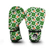St Patrick's Day Leprechaun Pattern Print Boxing Gloves