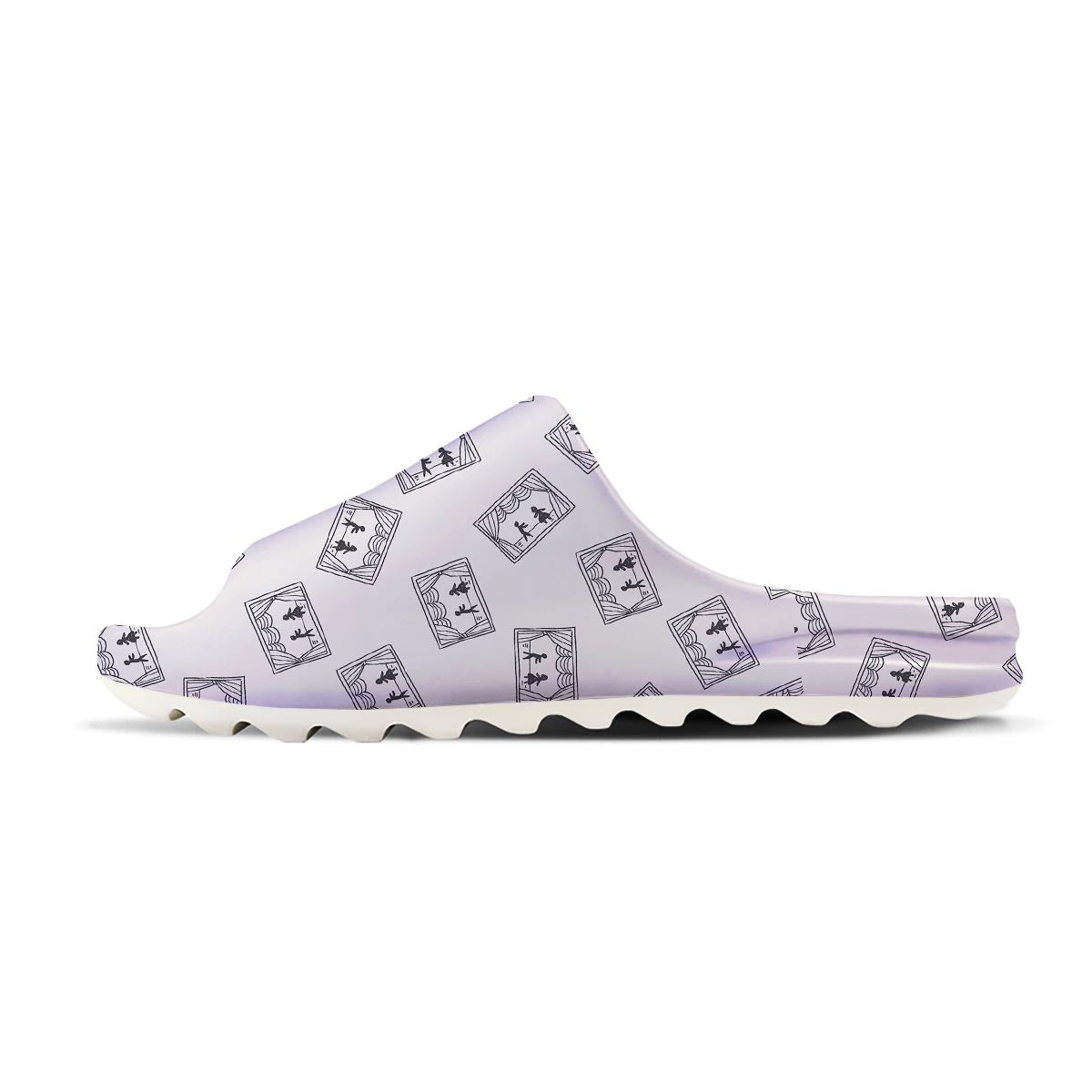 Stage Theater Print Pattern Sandals-grizzshop