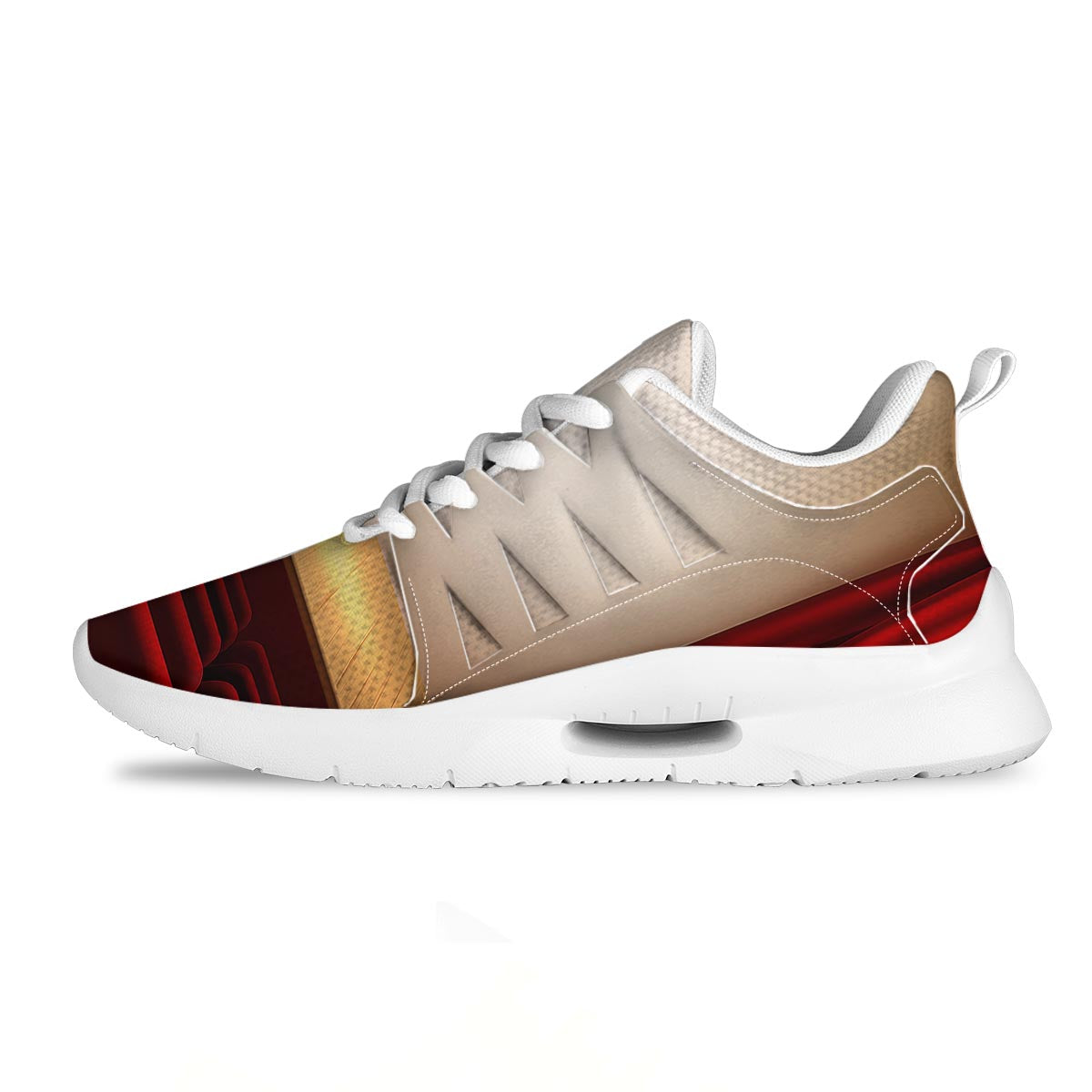 Stage Theater Print Tennis Shoes-grizzshop